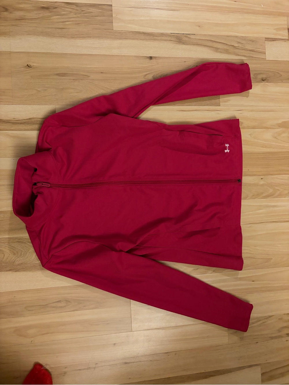 Under Armour Hot Pink Full-Zip Training Jacket